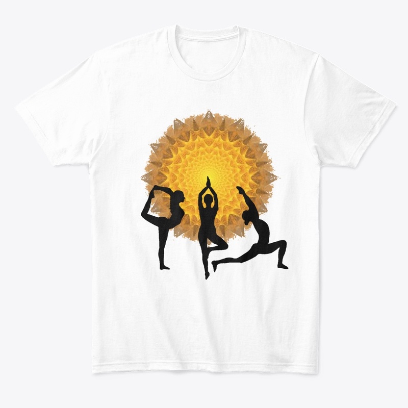 Yoga Poses At Sunrise