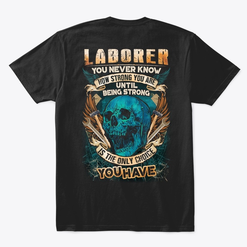 Laborer Being Strong Hoodie