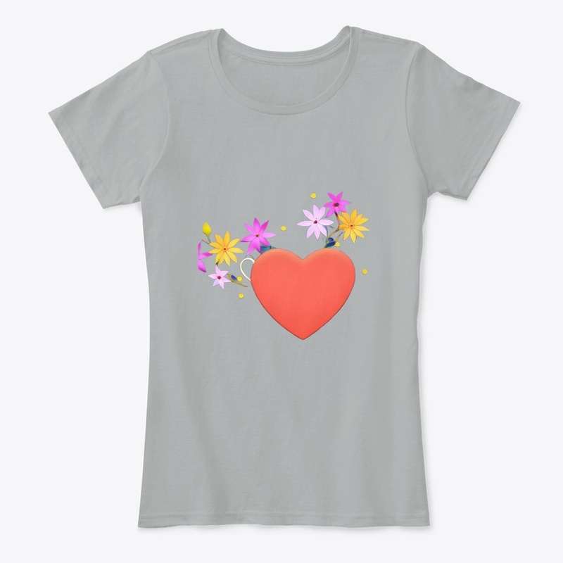 Heart With Flowers