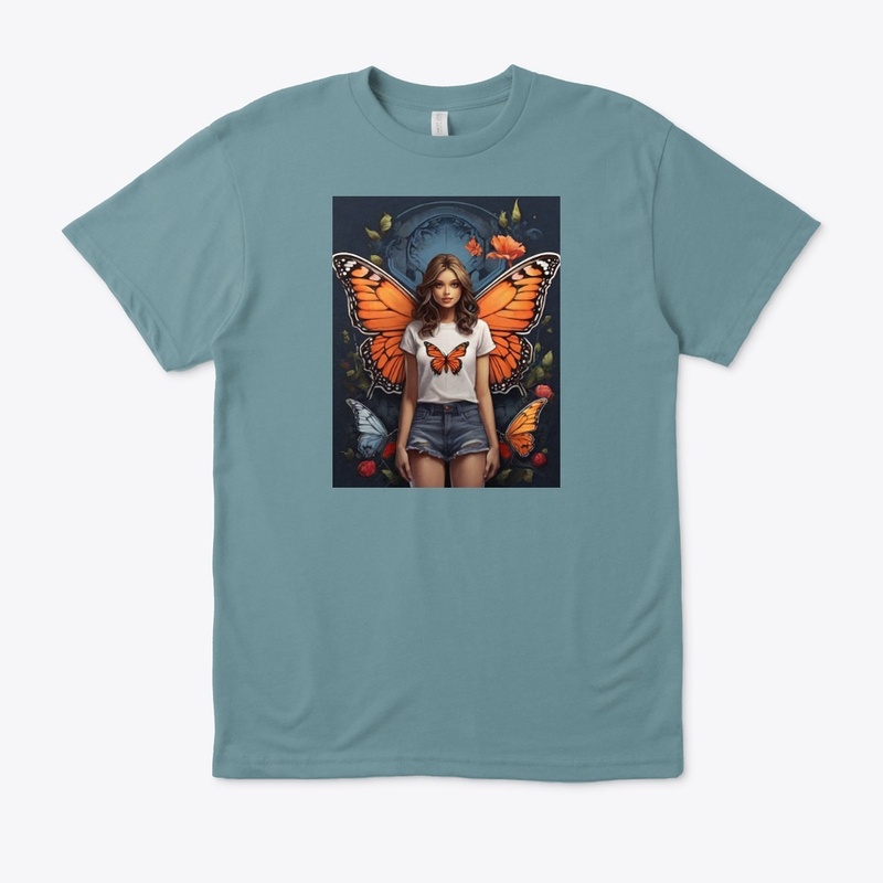 T-shirt design Butterfly 