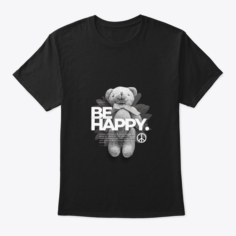 Black White Aesthetic Be Happy