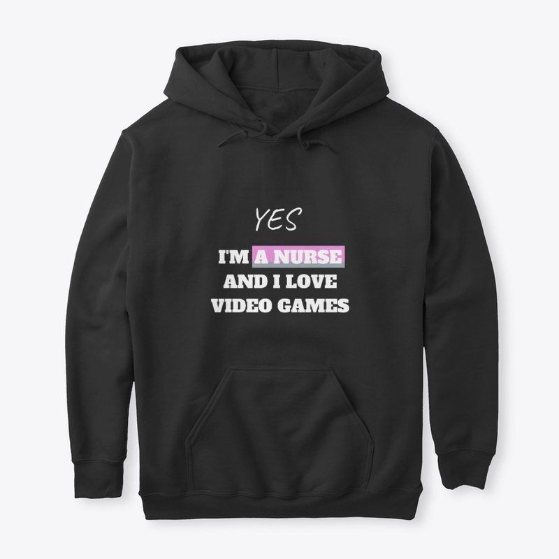 nurse love playing video games T-shirt