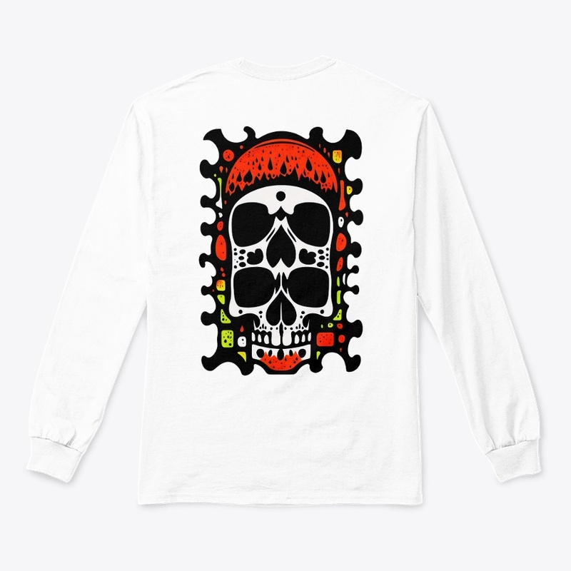 Skull horror by romero brito Tshort 