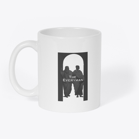 Everyman Mug White T-Shirt Front
