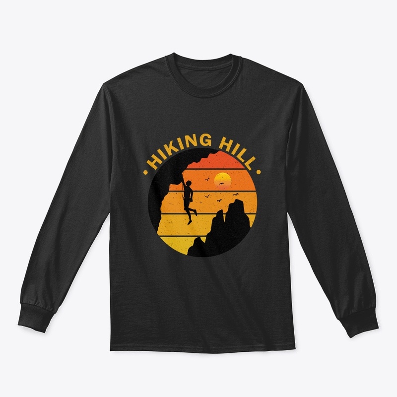 Retro Vintage Hiking Hill T-shirt
