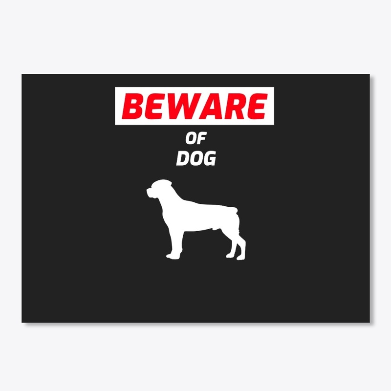 Beware Of Dog Funny Cute Pet Meme3