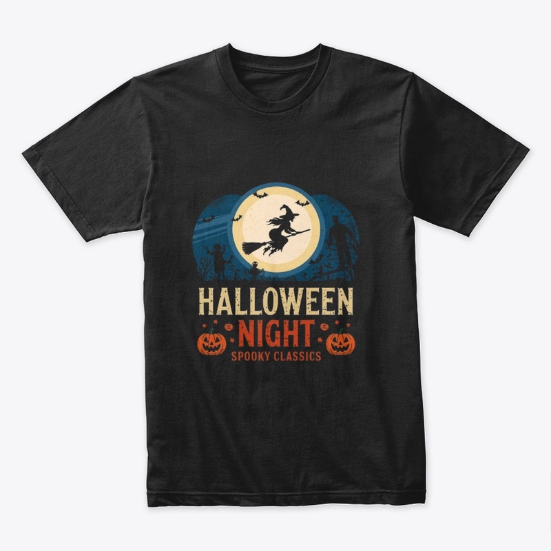 Vintage Halloween Poster - Retro Horror