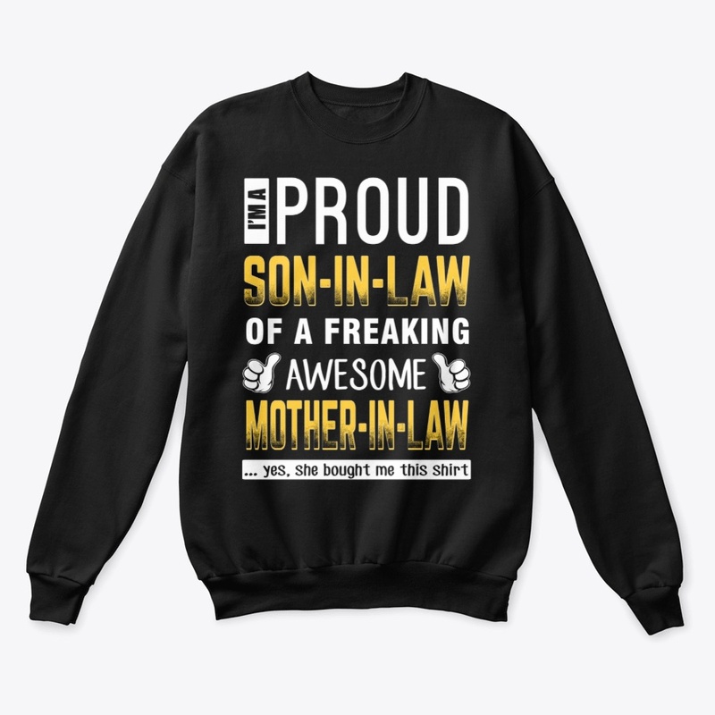 I'm a proud son-in-law of a freaking
