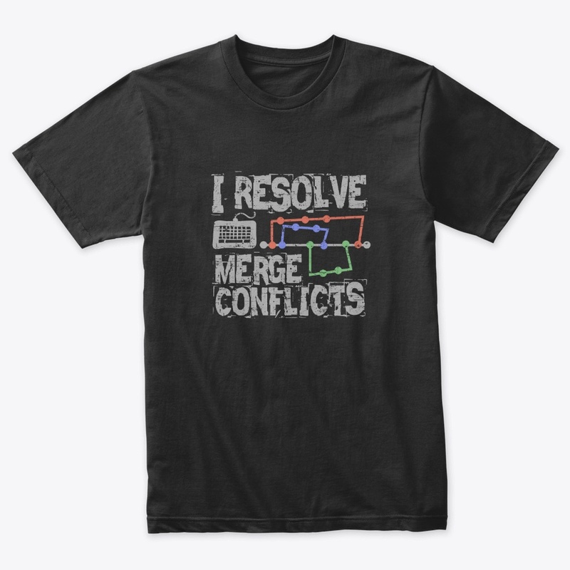 I Resolve Merge Conflicts Grunge