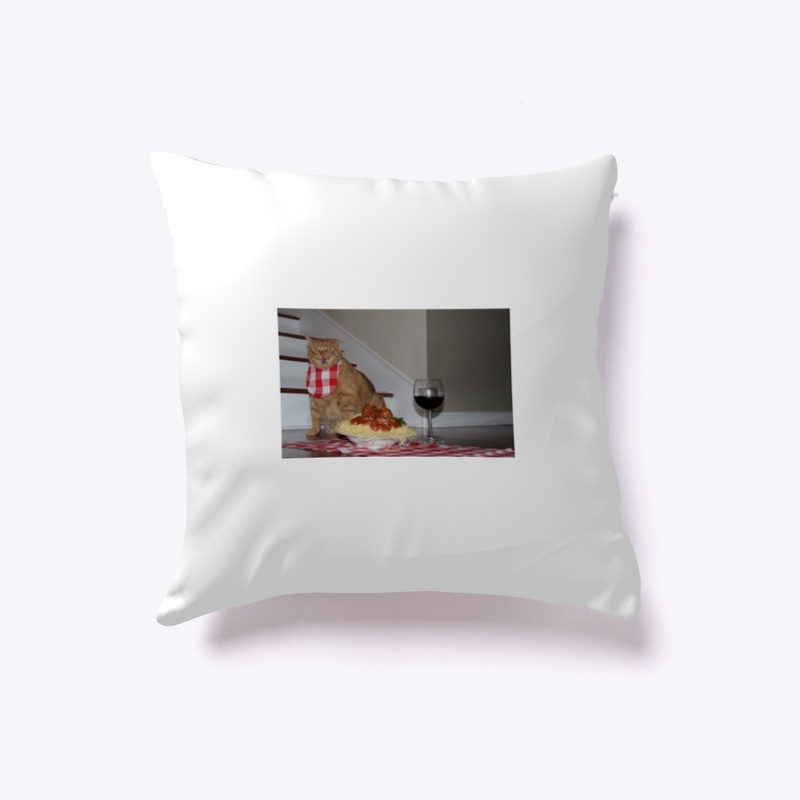Pastacat48 Pillow