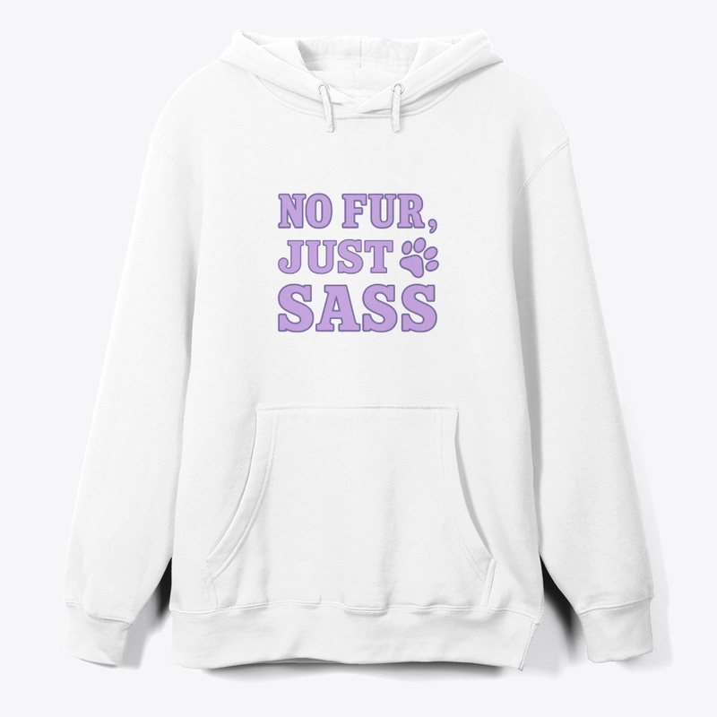 No Fur, Just Sass – Sphynx Cat Quote  