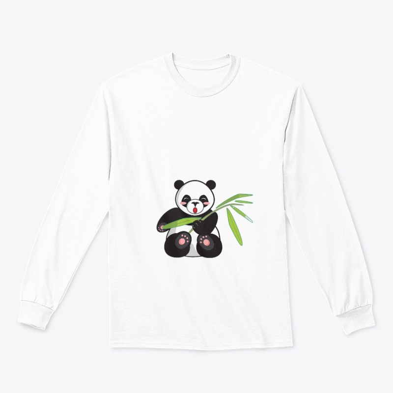 cute panda minimalistic art 