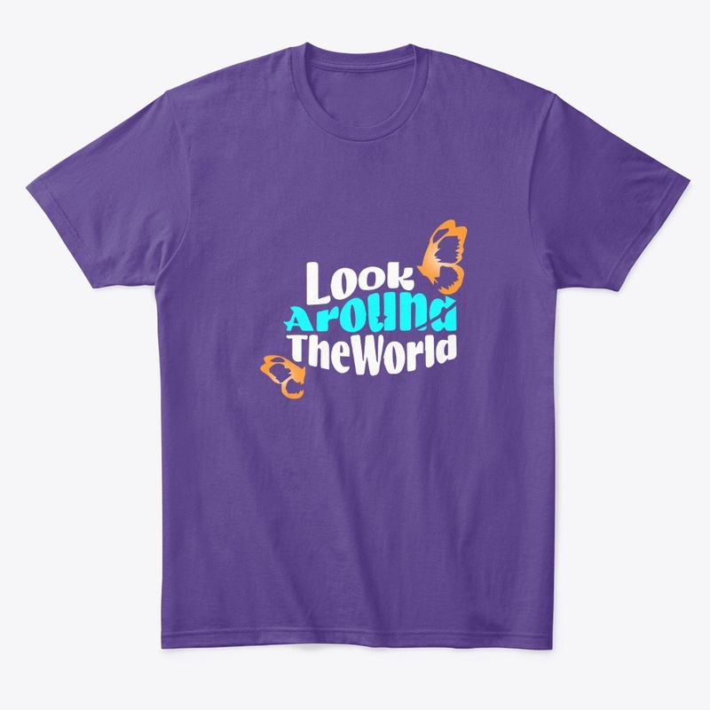Look around the world T shirt