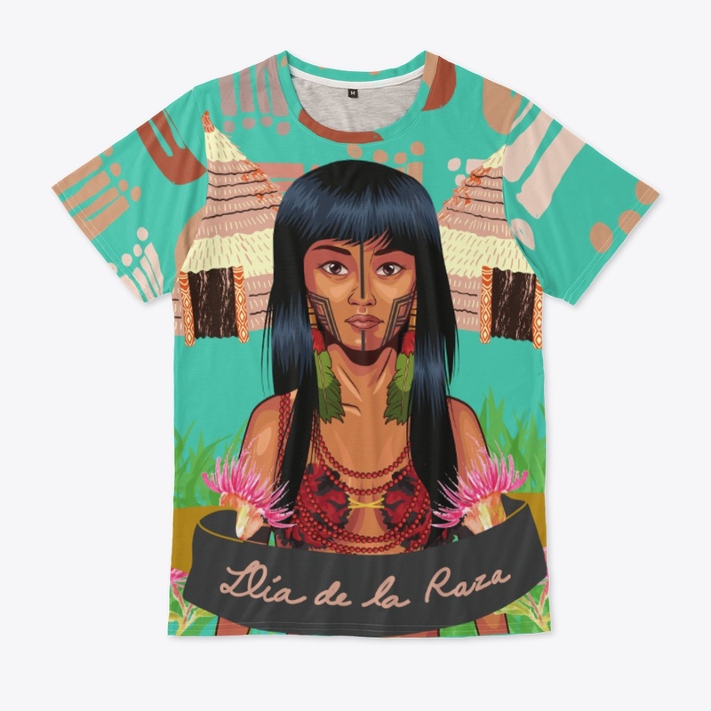Indigenous Holiday All-Over-Print Tee 