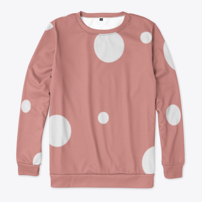 Landu - Minimal White Dots On Rose Pink