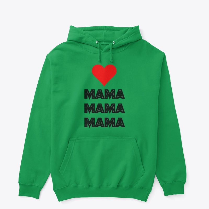 MAMA MAMA MAMA PRINTED HOODIE
