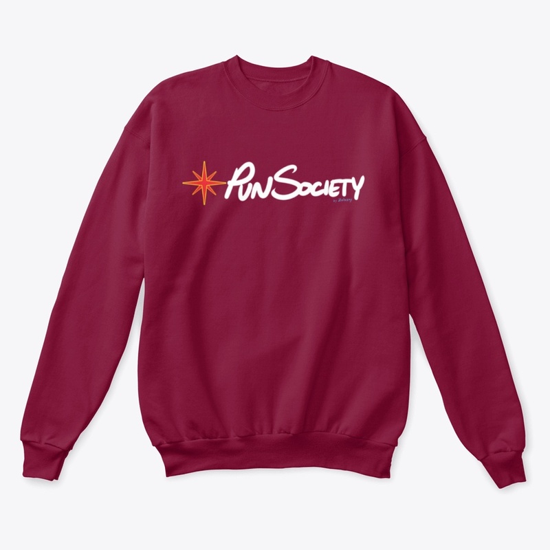 Pun Society - White Logo
