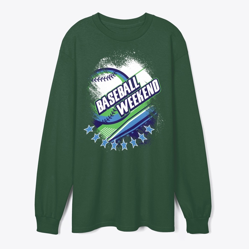 BASEBALL WEEKEND LOGO DESIGN
