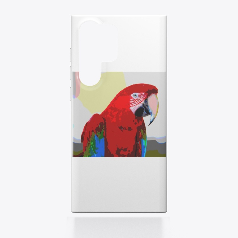 Neon Parrot by Michelle