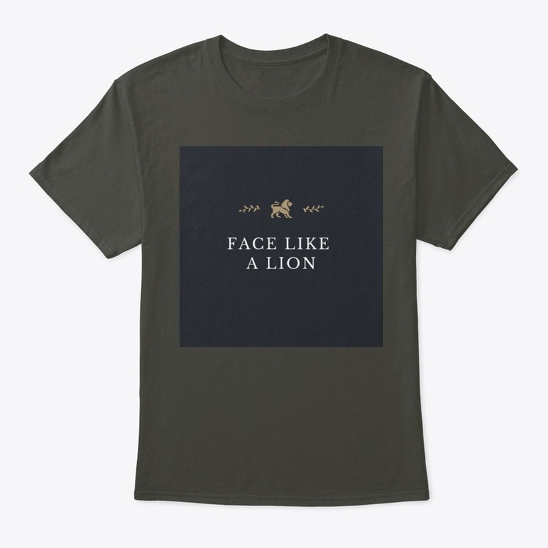 face like a lion t-shirt