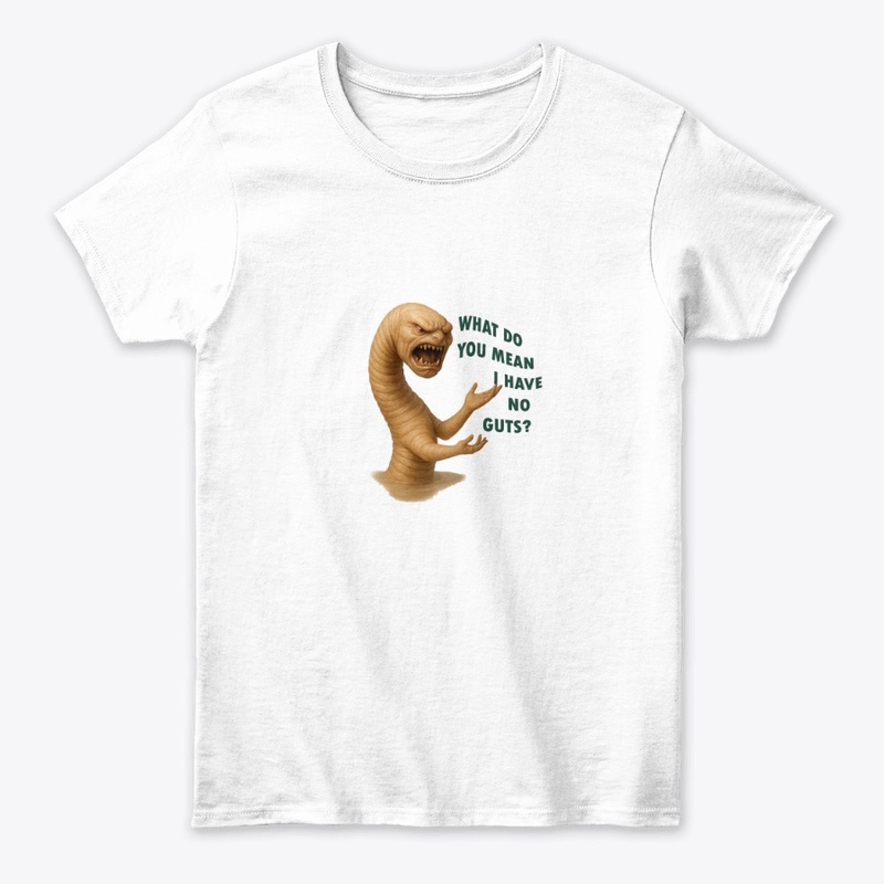 "No Guts, All Rage" Tapeworm Tee