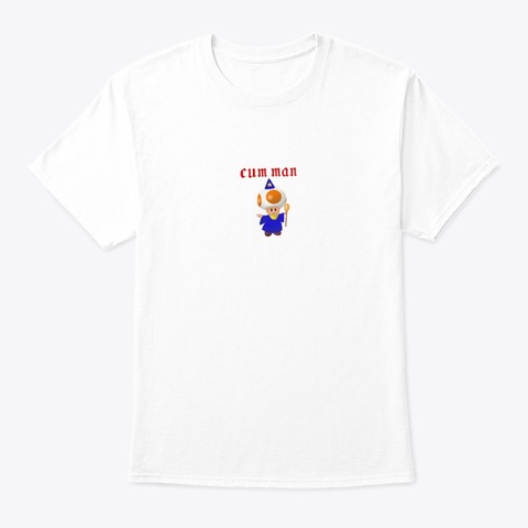 C Word Man White T-Shirt Front