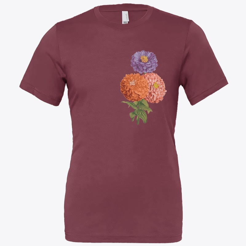 Elegant Vintage Floral Illustration