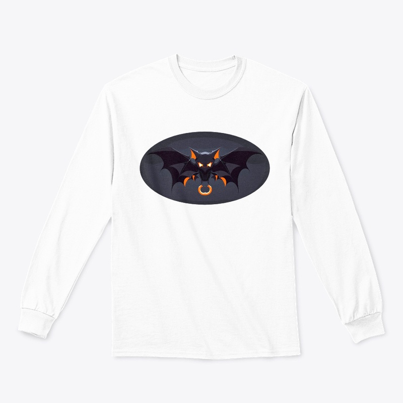 Vampire Mutant Bat Glowing Eyes