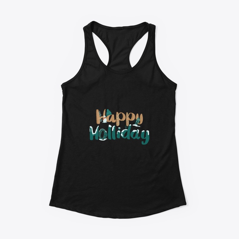 Happy Holliday sticker