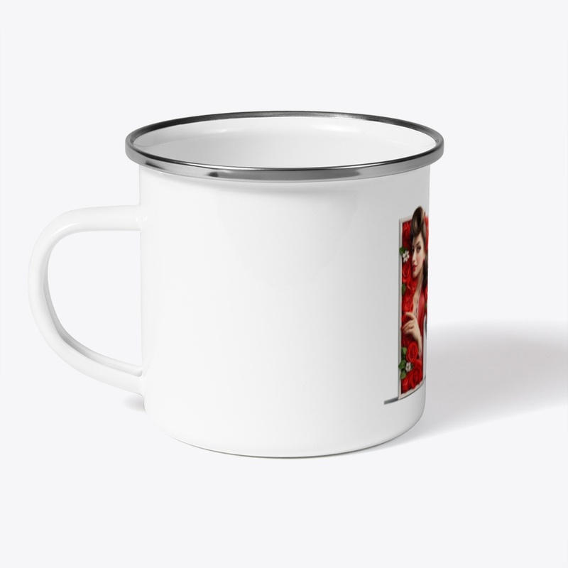 Product with the initial K made of roses