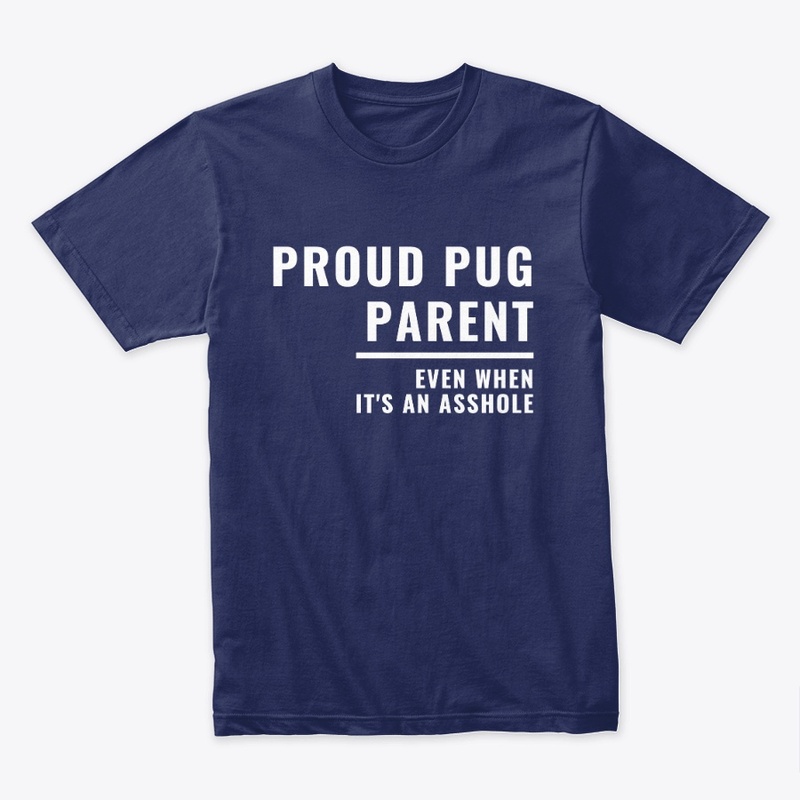 Proud pug parent