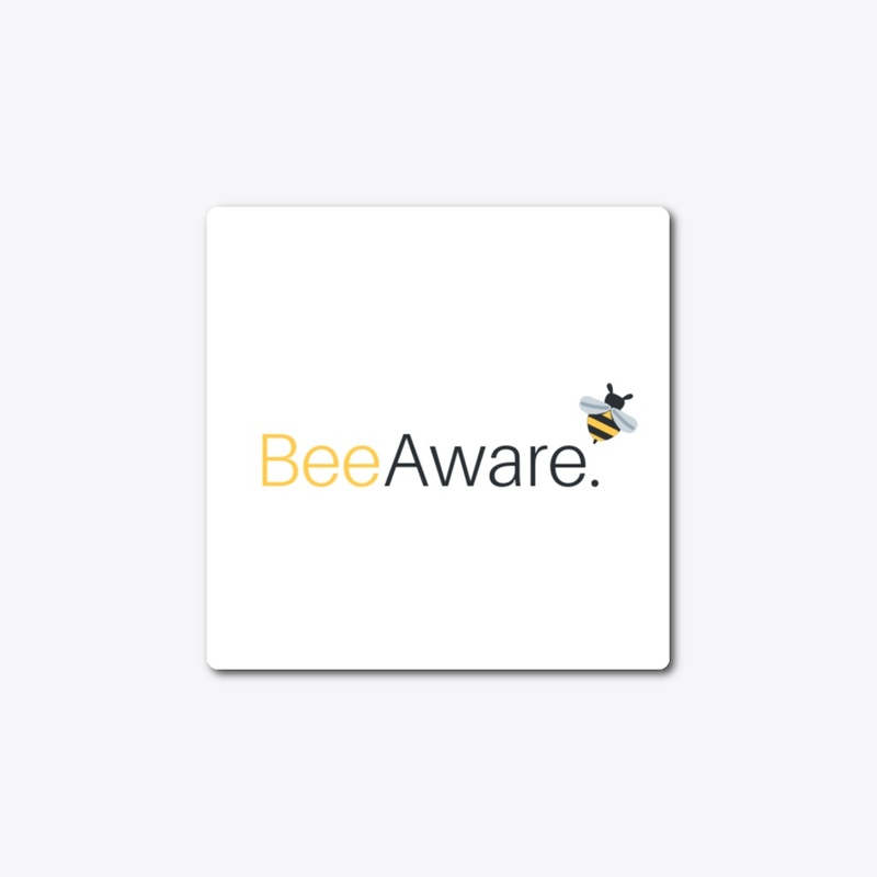 BeeAware sticker