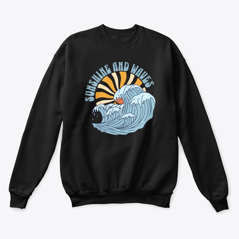 Sunshine and Waves Summer Tropical Merch