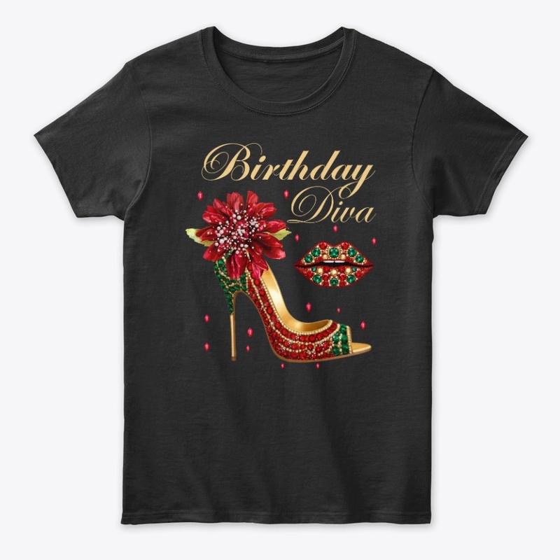 Birthday Diva Heels & Lips