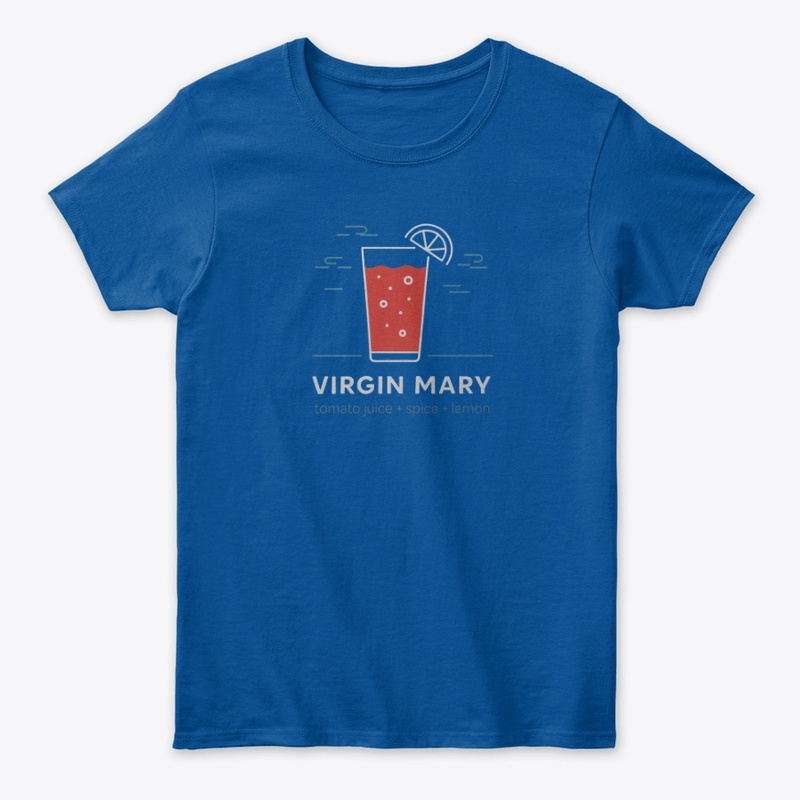 Virgin Mary Tee Design