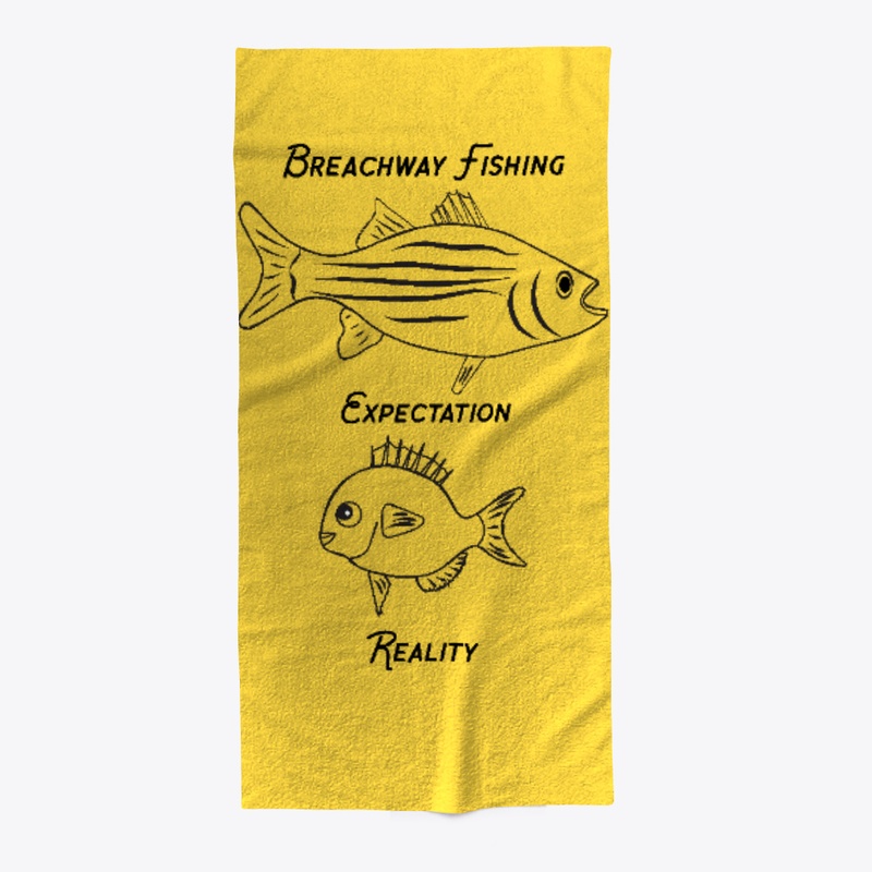 Breachway Fishing Meme - Black Ink