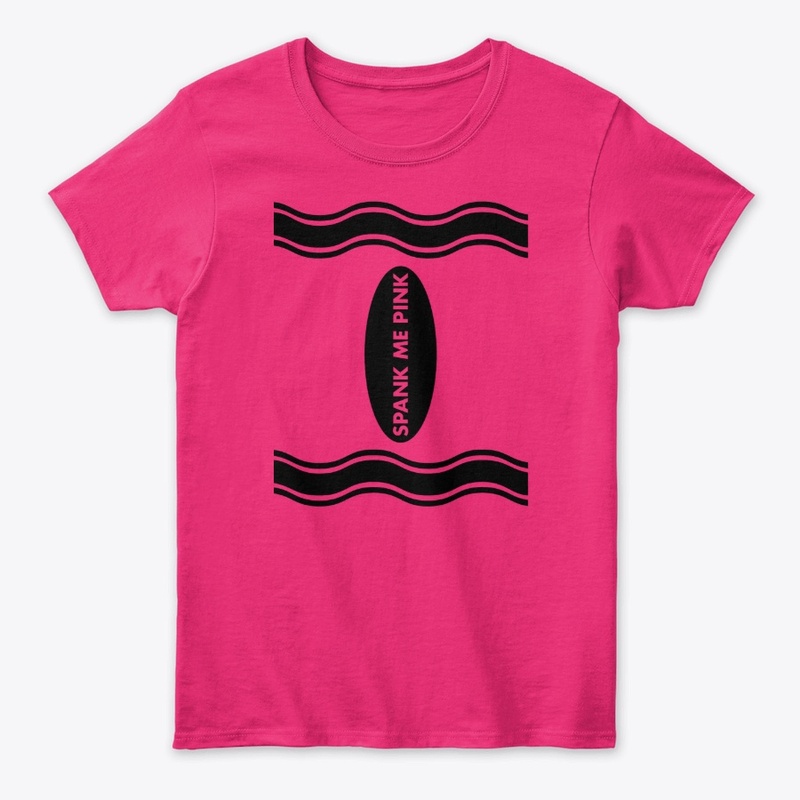 Spank Me Pink Crayon Halloween Costume