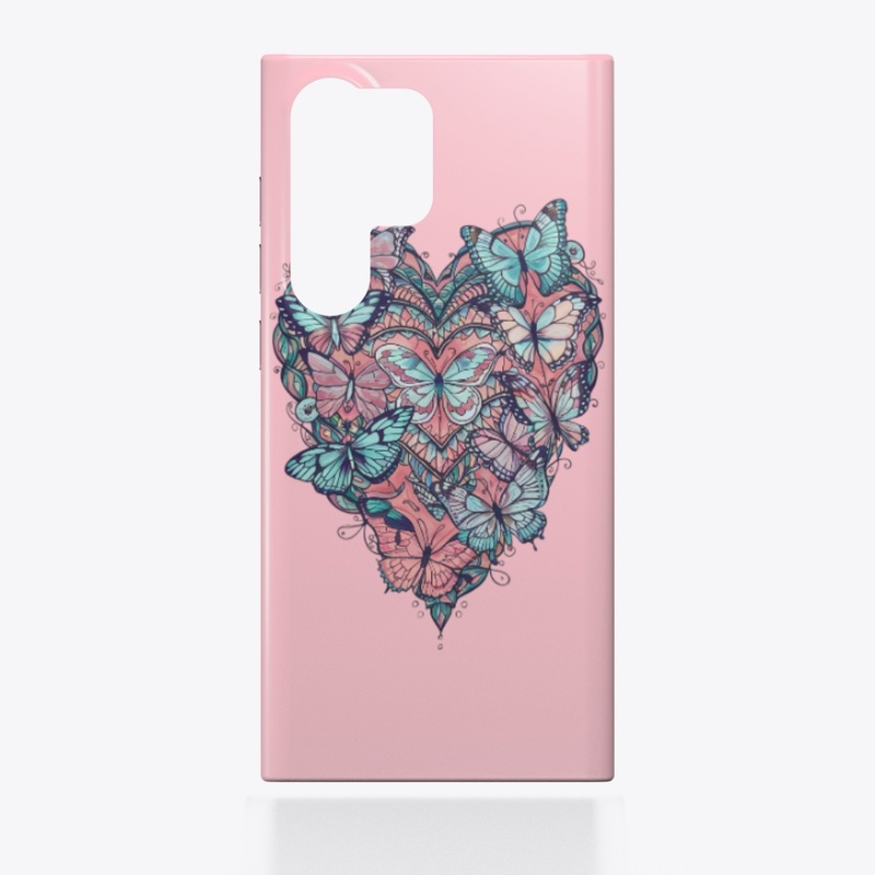 Butterfly Mandala: Interconnected Hearts