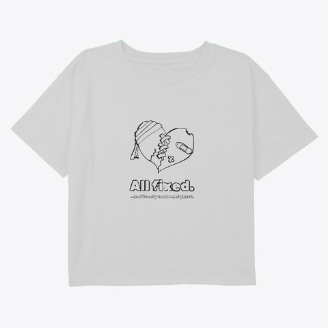 All Fixed White T-Shirt Front