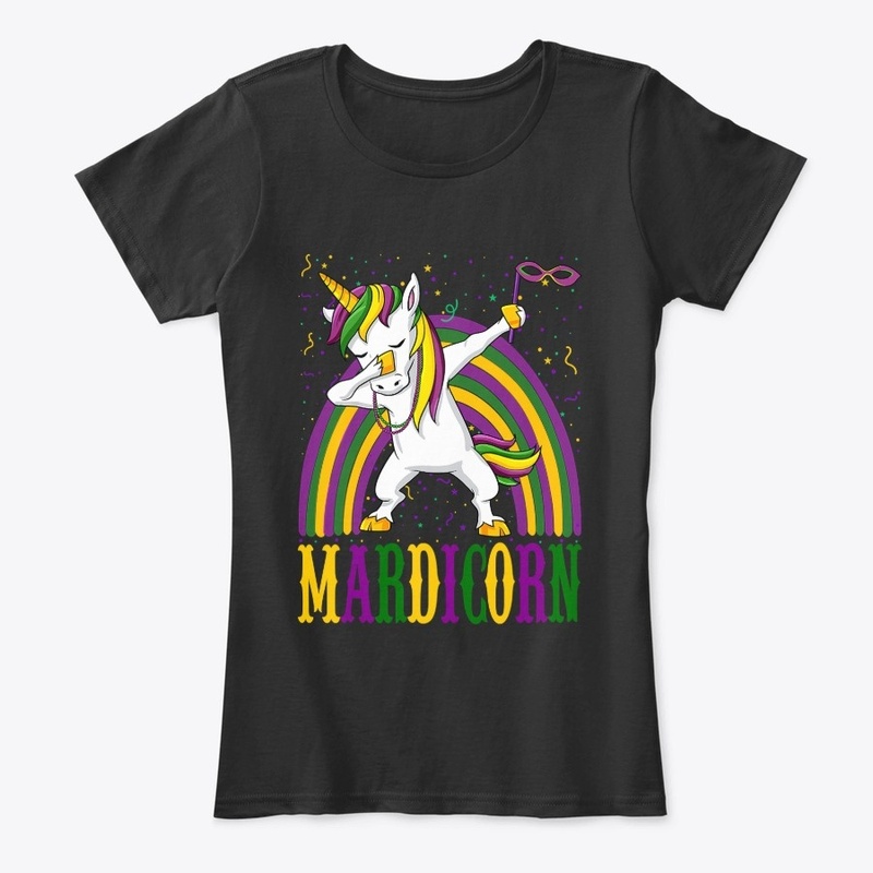 Mardicorn Unicorn Jester Mardi Gras