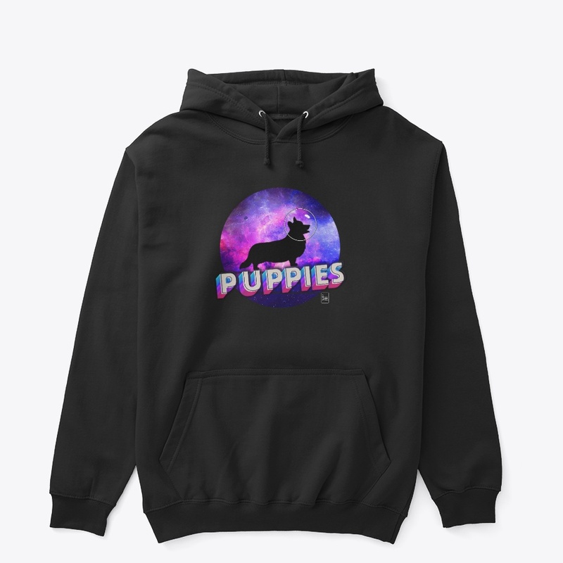 Puppies In Space (Corgi)