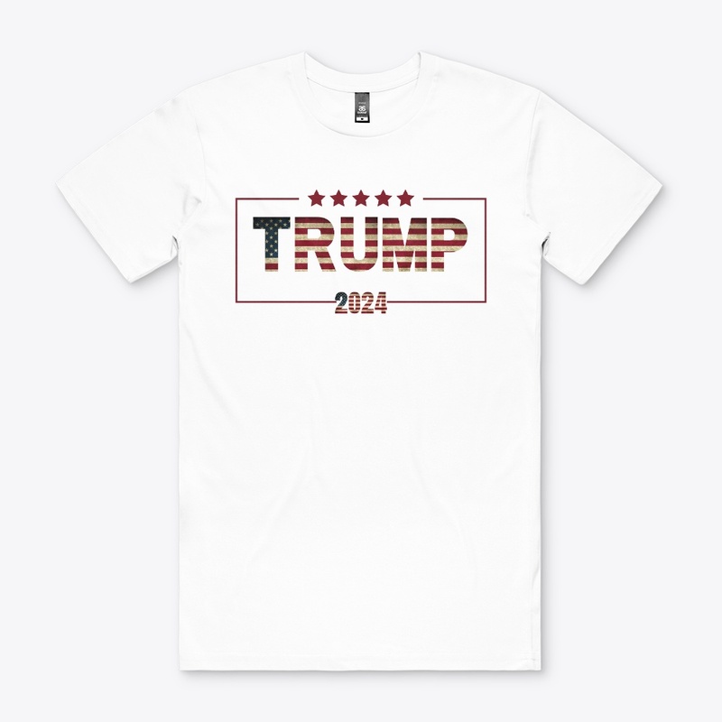 2024 Trump Vintage American Flag