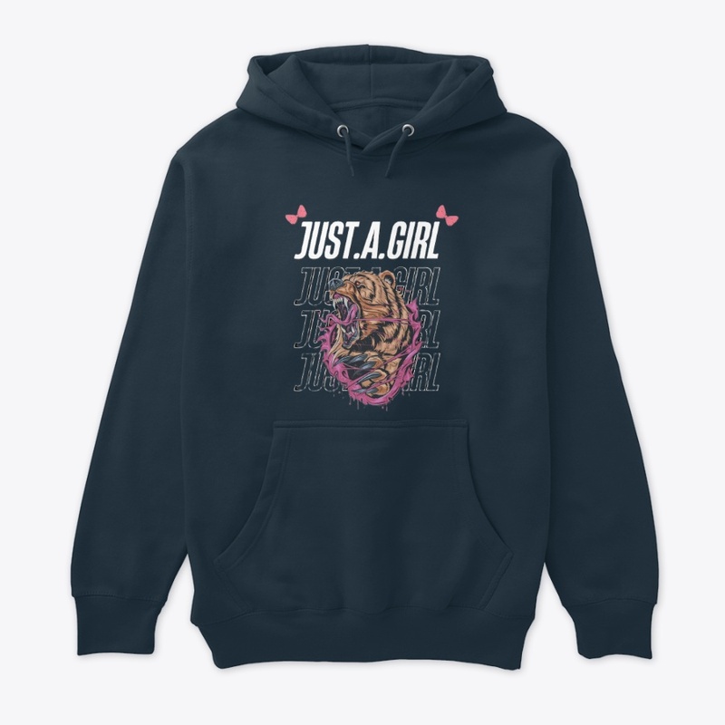 Just a Girl Hoodie