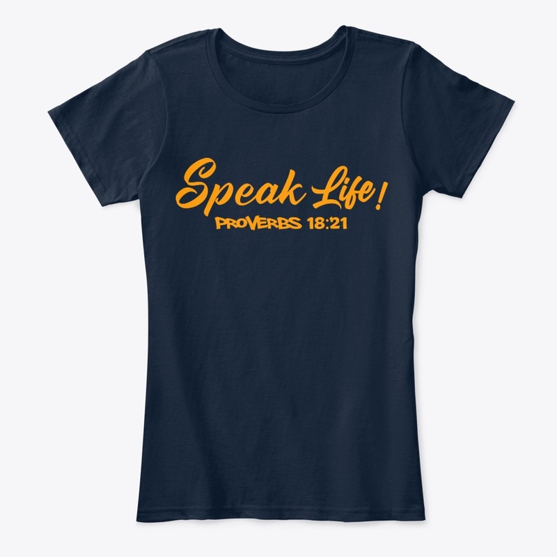 Speak Life! (Orange Ink)