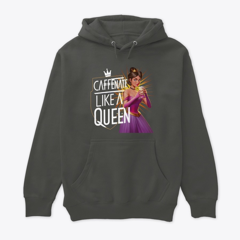 Queen of Caffeine Tee