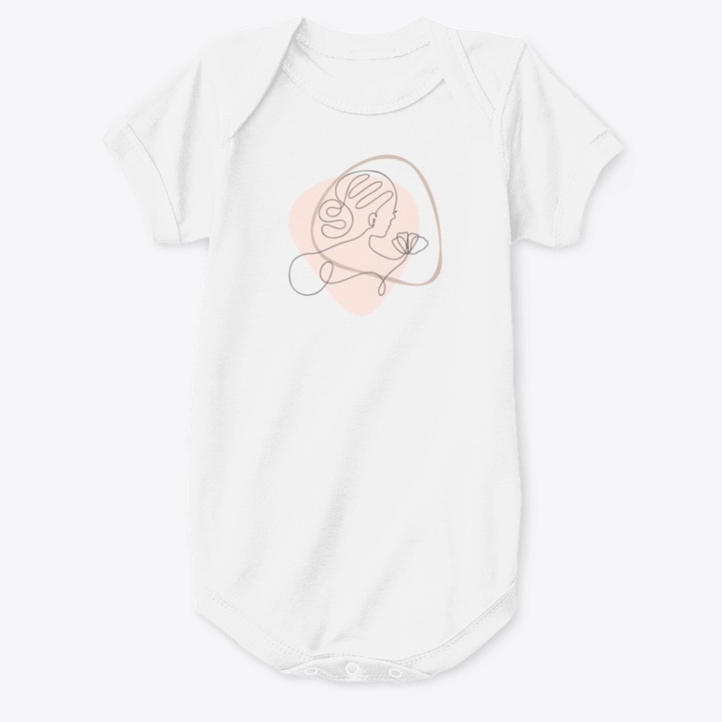 Minimal, Abstract Lady Line