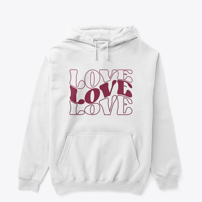 LOVE printed Tshirt 'Valentine's Day'