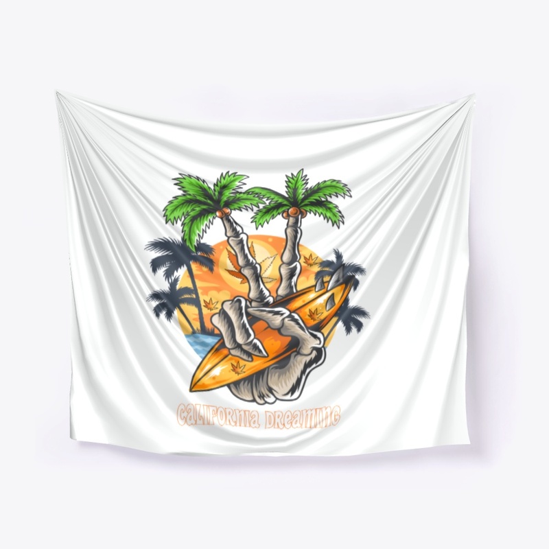 California Dreaming - Beach Palm Weed