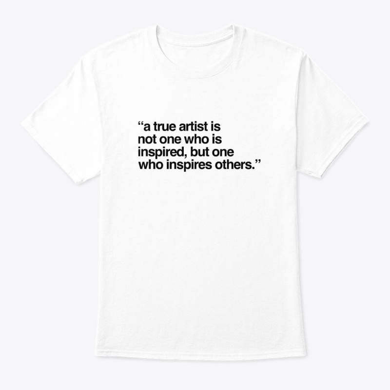 A true artist inspires 