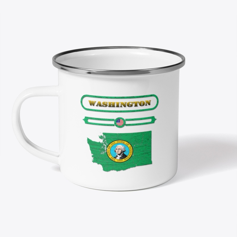 WASHINGTON MAP, WASHINGTON. SAMER BRASIL
